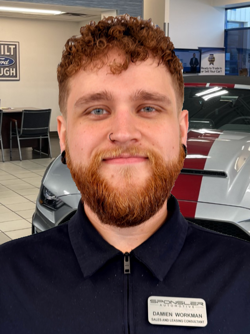 Sales & Leasing Consultant Damien Workman in Sales Team at Sponsler-Donley Ford of Ashland